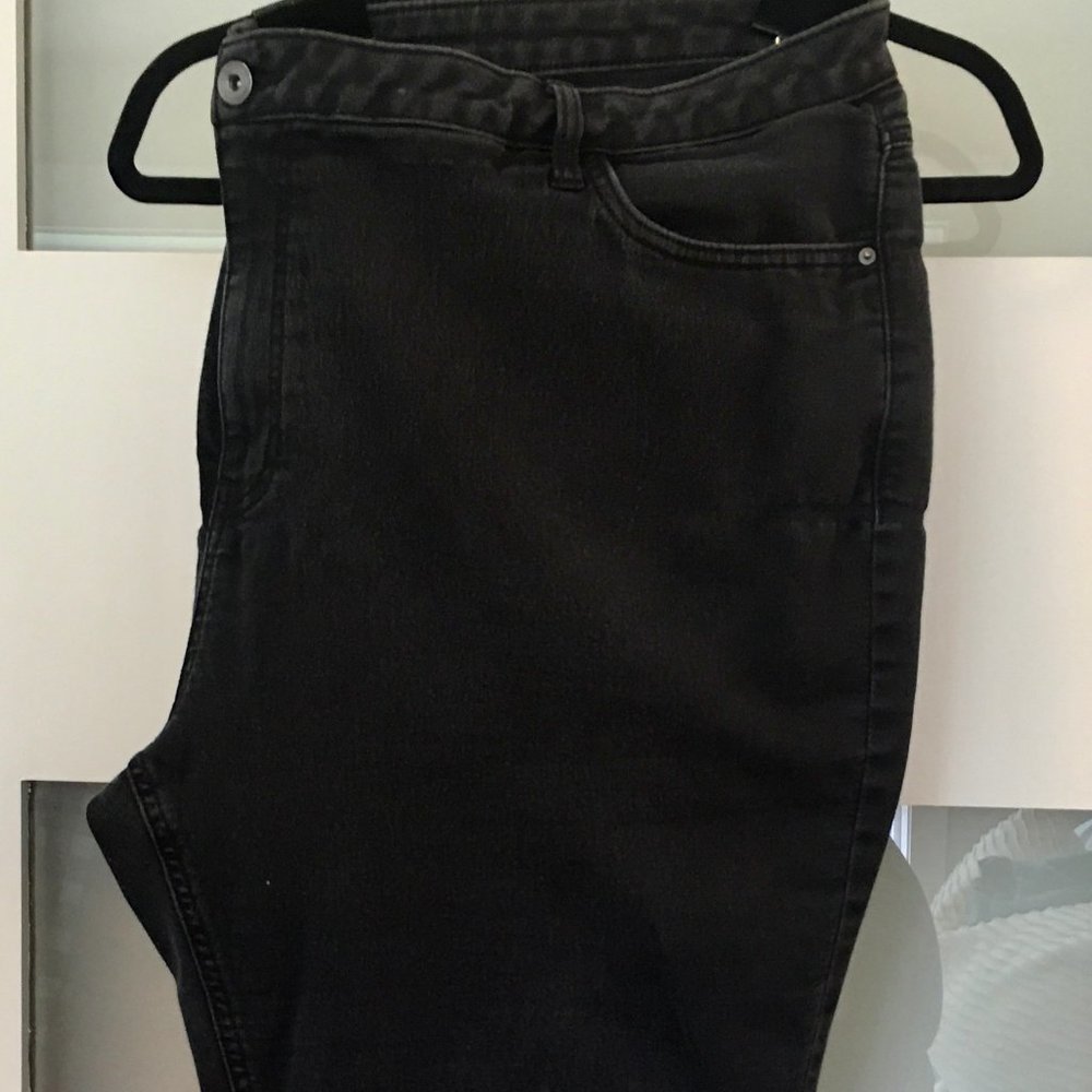 Black Denim Jeggings